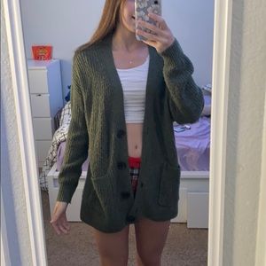 Green Cadigan